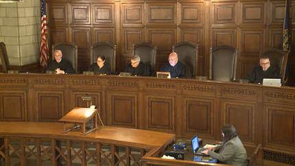 District Judge James G. Kube Sits with Nebraska Supreme Court
