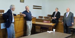 Chief Justice Heavican’s Summer Tour: Day Four, Visit One in Mullen